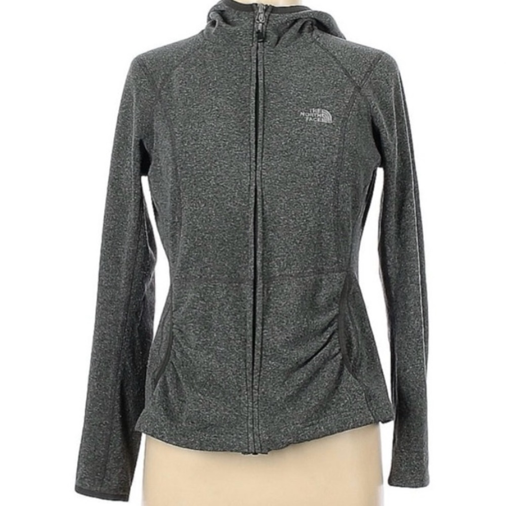 The North Face Gray Full Zip-Up Fleece